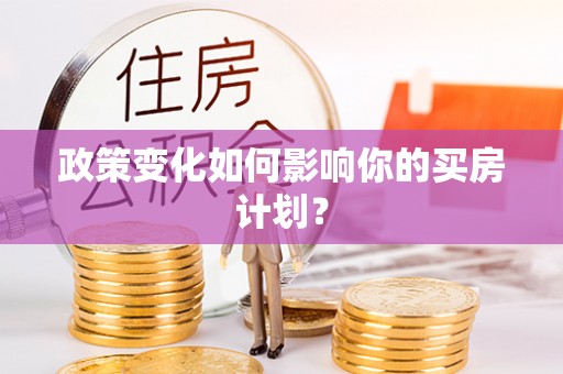 大同政策变化如何影响你的买房计划？